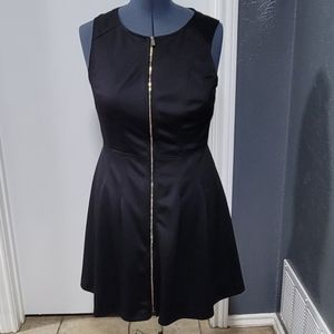 Vince Camuto Front Zip Fit & Flare